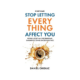 Stop letting everything affect you - Daniel Chidiac