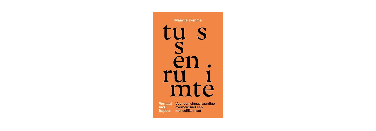 Cover afbeelding Tussenruimte - Maartje Kemme